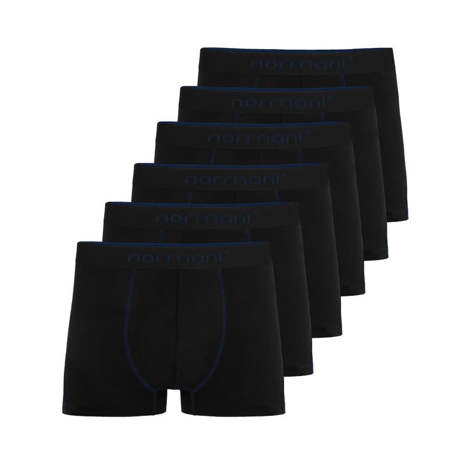 normani Boxershorts donkerblauw / zwart Zwart