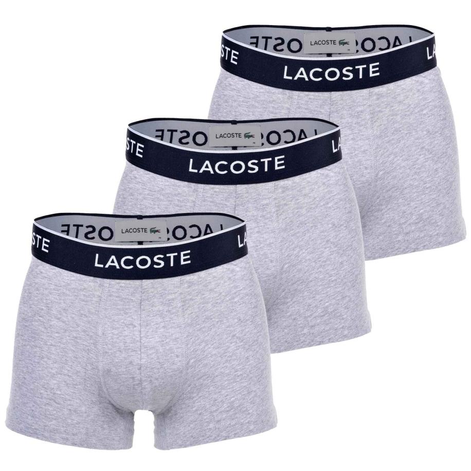 Lacoste LACOSTE Boxershorts marine / grijs gemêleerd / wit -