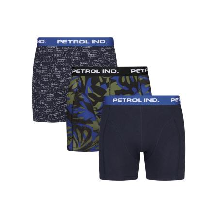 Petrol Industries Petrol Industries Boxershorts Shorewalk blauw / olijfgroen / zwart / wit