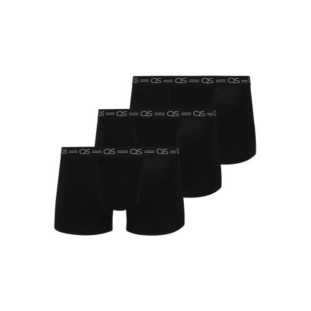 QS QS Boxershorts zwart / wit