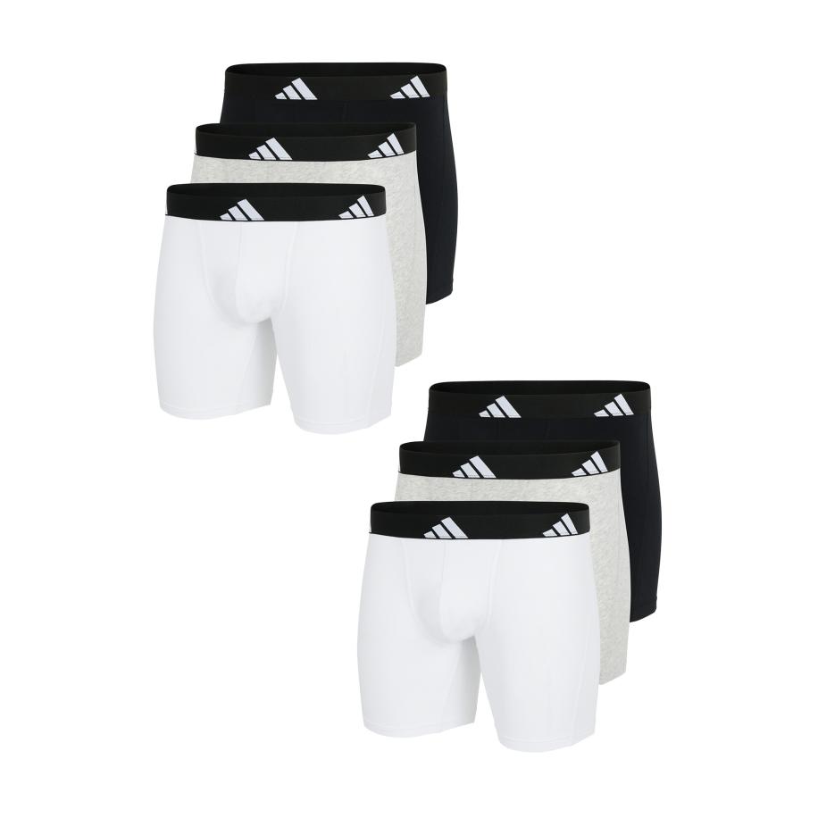Adidas ADIDAS SPORTSWEAR Boxershorts Active Flex Cotton zwart / wit -