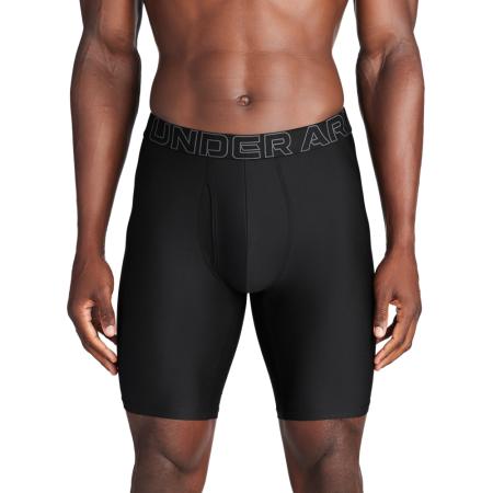 Under Armour Performance Tech™ Mesh Boxerjock® Herenondergoed - 23 cm - Set van 3 Zwart / Zwart / Castlerock S