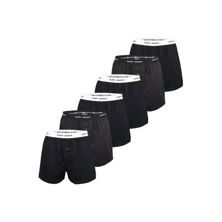 Happy Shorts Happy Shorts Boxershorts zwart