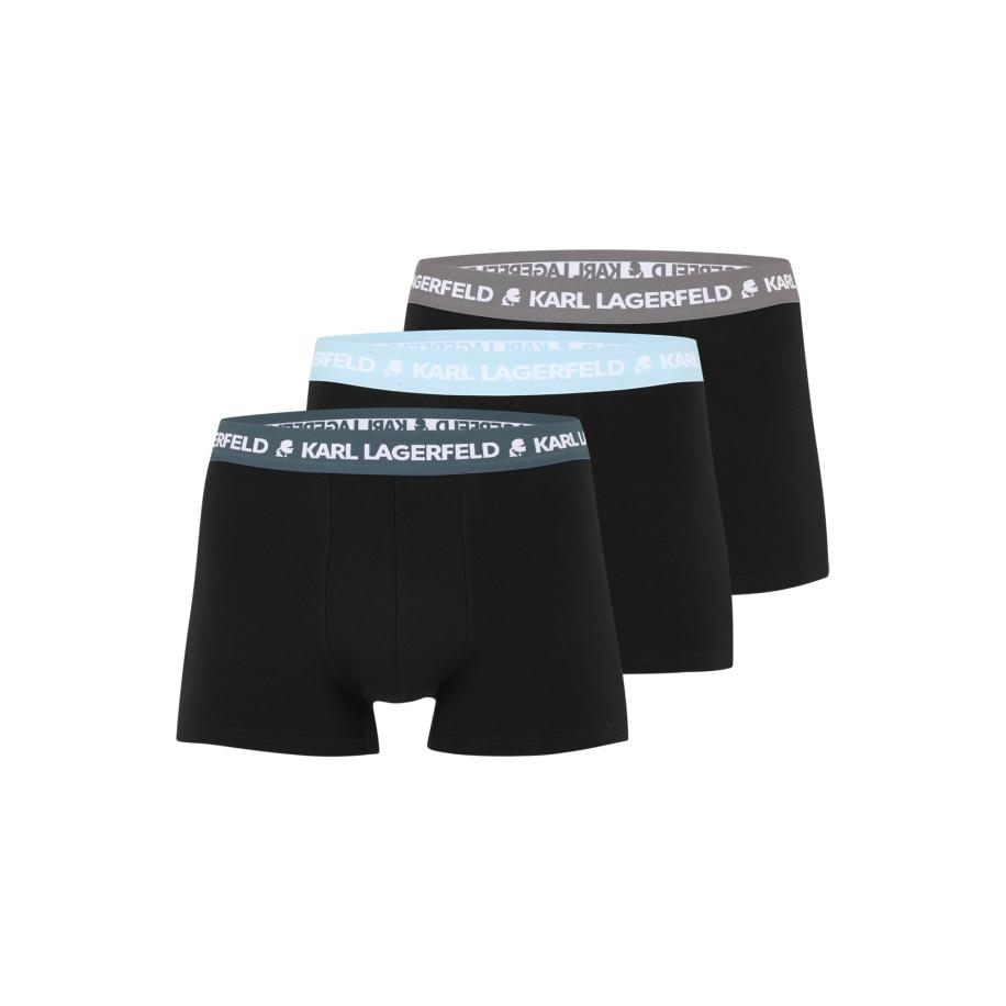 Karl Lagerfeld Karl Lagerfeld Boxershorts lichtblauw / greige / petrol / zwart -