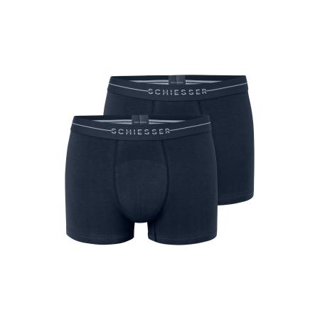 Schiesser SCHIESSER Boxershorts nachtblauw / wit