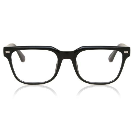 Heren Vierkant Volledige rand Plastic Zwart Bril - Anti-Blauwlichtglazen - Arise Collective