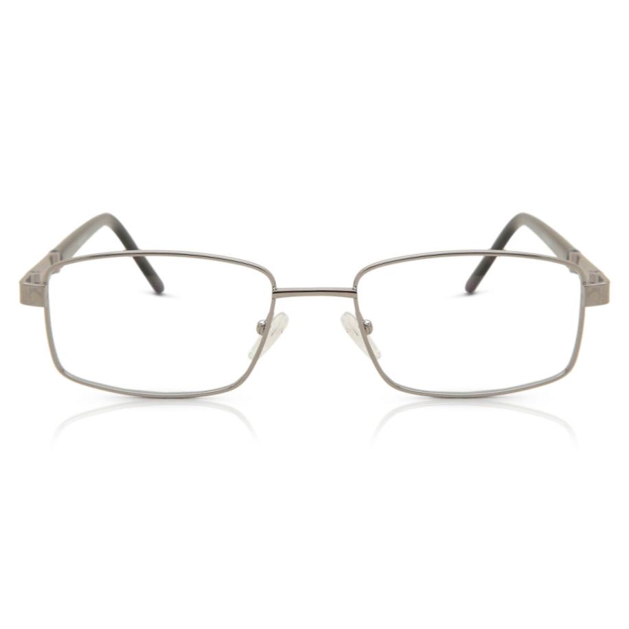 Heren Rechthoek Volledige rand Metaal Goud Bril - Anti-Blauwlichtglazen - SmartBuy Collection