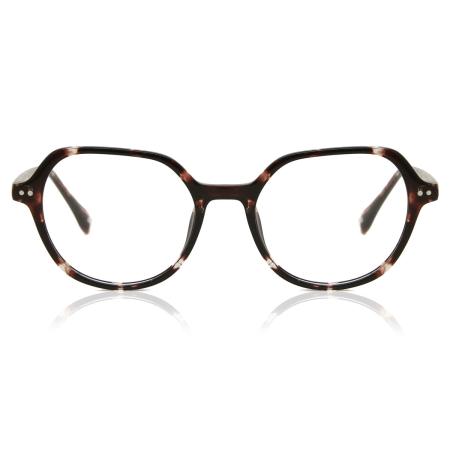 Heren Geometric Volledige rand Plastic Tortoiseshell Bril - Anti-Blauwlichtglazen - Arise Collective