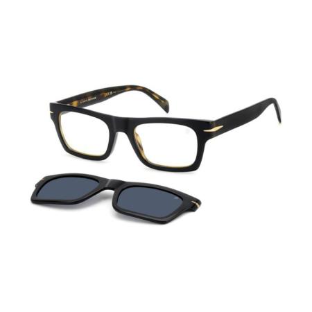 David Beckham DB 7129/CS with Clip-On WR7/C3 Zwart Heren Bril
