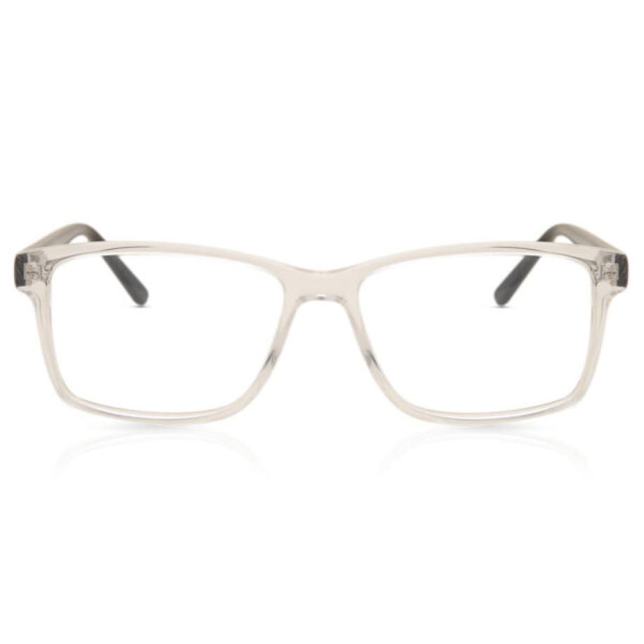 Heren Vierkant Volledige rand Acetaat Doorzichtig Bril - Anti-Blauwlichtglazen - SmartBuy Collection