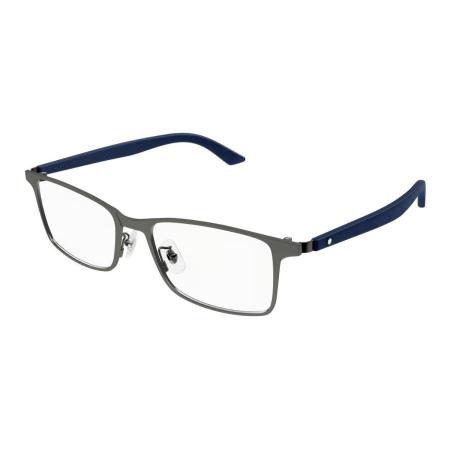Montblanc MB0361O Aziatische pasvorm 005 Zilver Heren Bril
