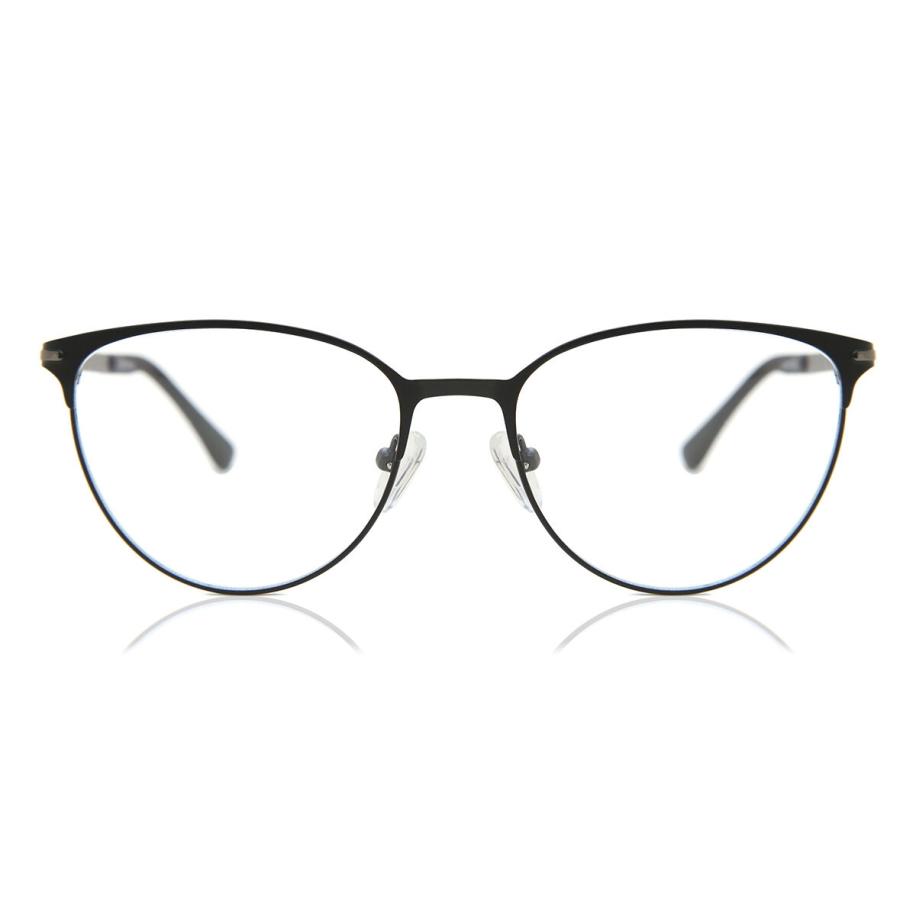 Dames Cat-eye Volledige rand Metaal Zwart Bril - Anti-Blauwlichtglazen - SmartBuy Collection