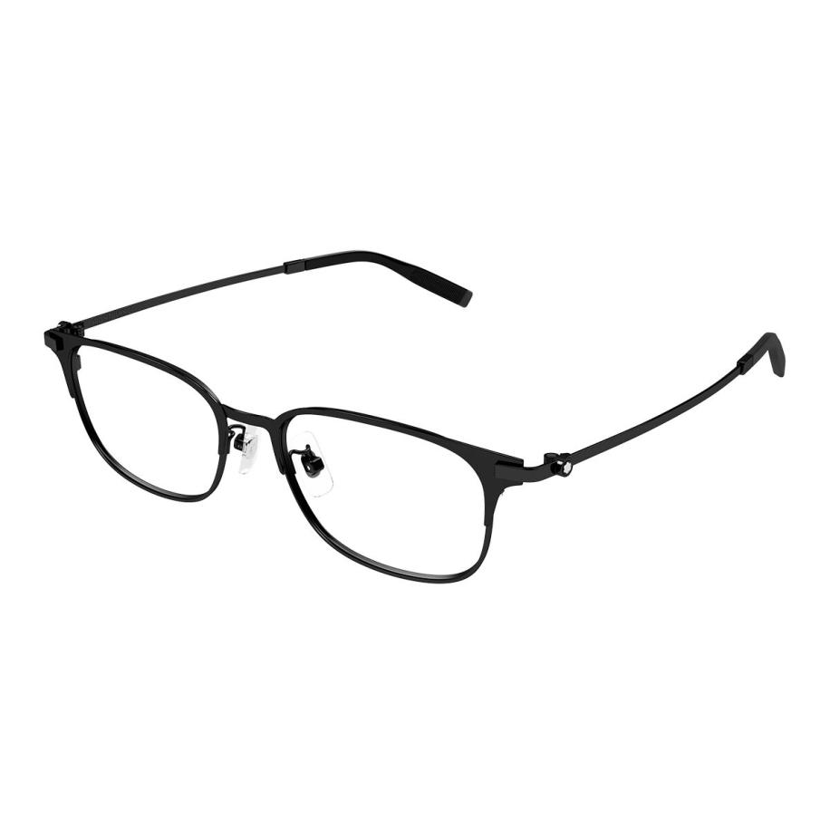 Montblanc MB0377OJ Aziatische pasvorm 1 Zwart Heren Bril