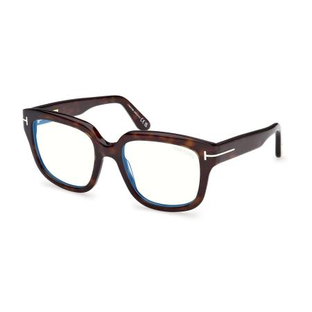 Tom Ford FT6094-B 052 Blauw-Light Block Tortoiseshell Dames Bril