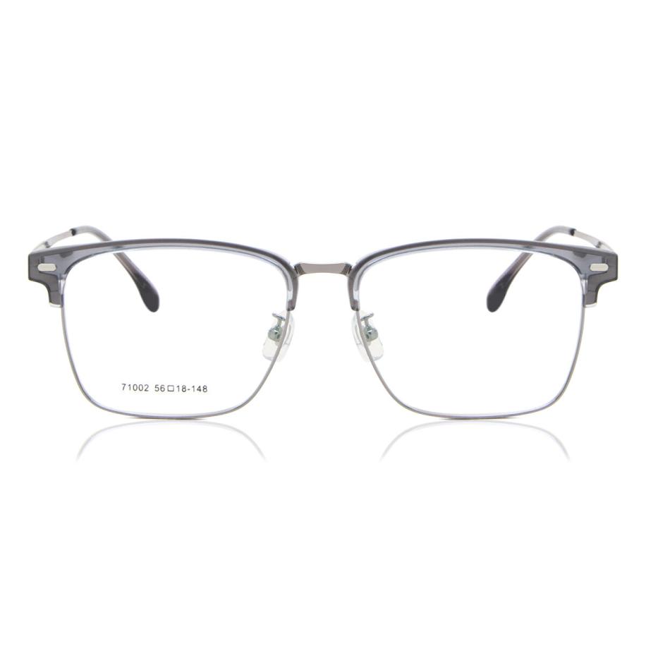 Heren Browline Volledige rand Plastic Zwart Bril - Anti-Blauwlichtglazen - SmartBuy Collection