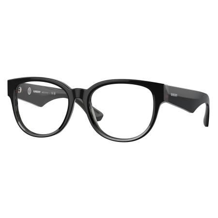 Burberry BE2410F Aziatische pasvorm 4121 Zwart Dames Bril