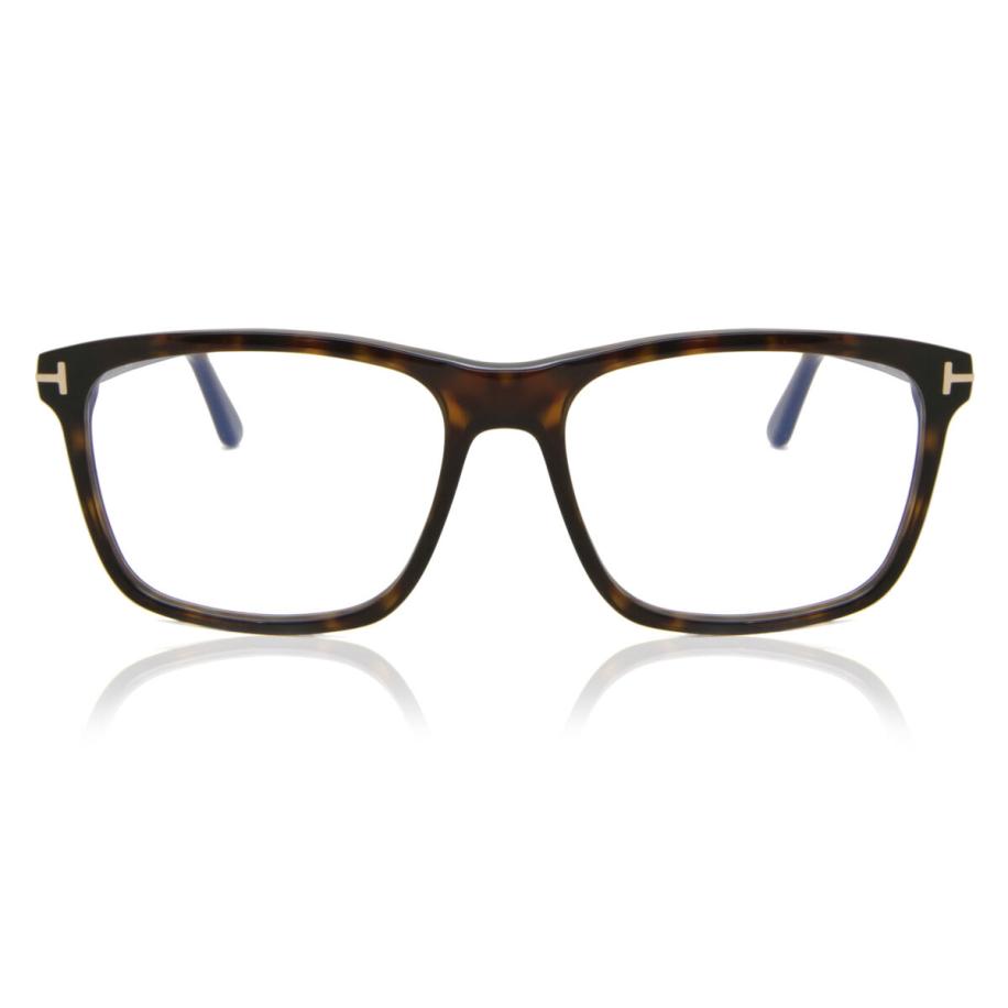 Tom Ford FT5479-B 52 Blauw-Light Block Tortoiseshell Heren Bril