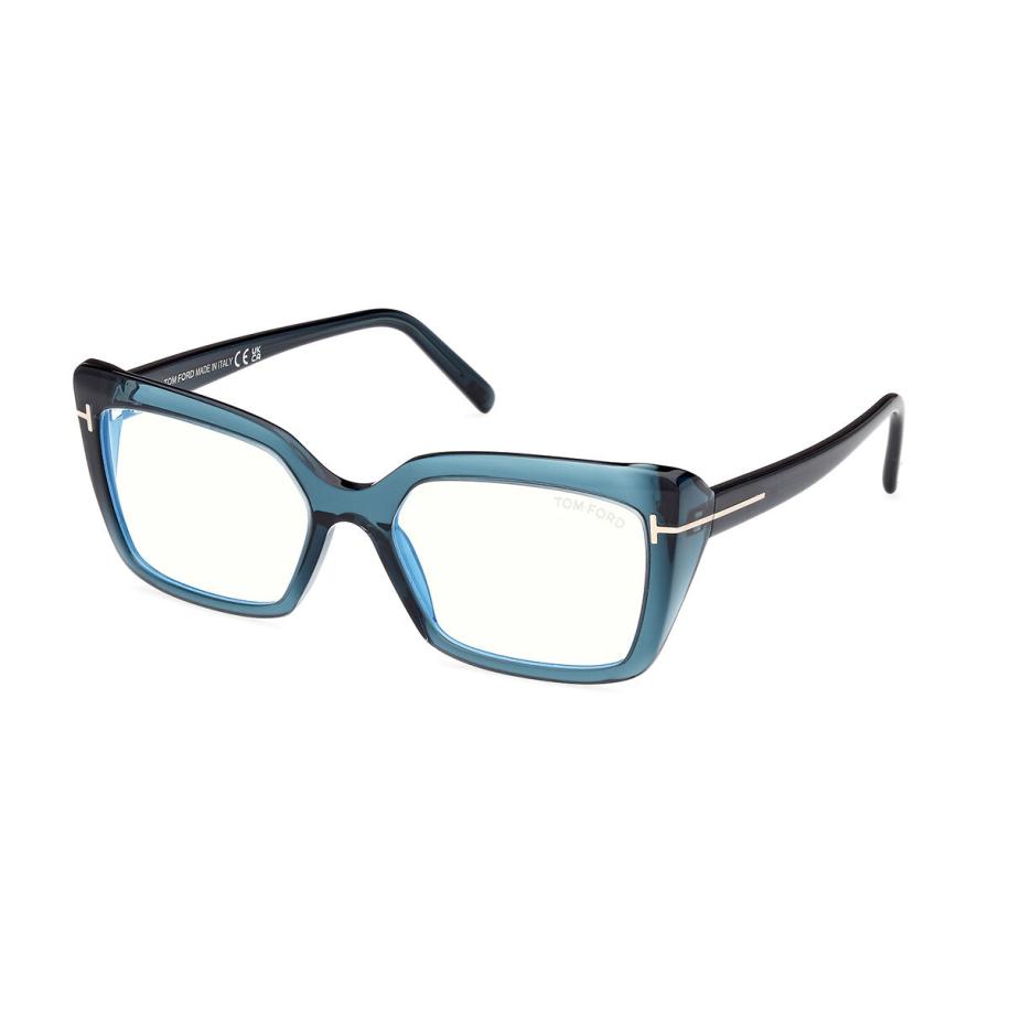Tom Ford FT5991-B 92 Blauw-Light Block Blauw Dames Bril