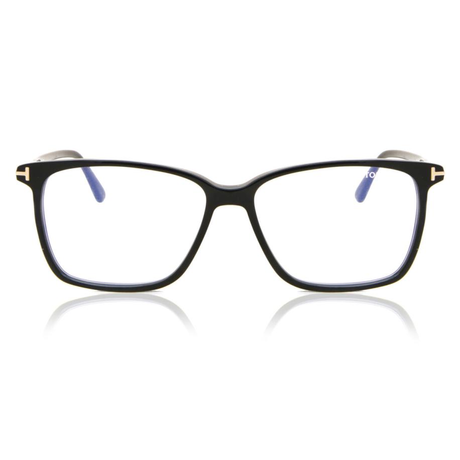 Tom Ford FT5478-B 1 Blauw-Light Block Zwart Heren Bril