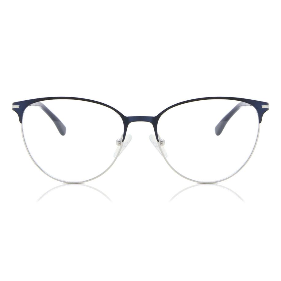 Dames Cat-eye Volledige rand Metaal Blauw Bril - Anti-Blauwlichtglazen - SmartBuy Collection
