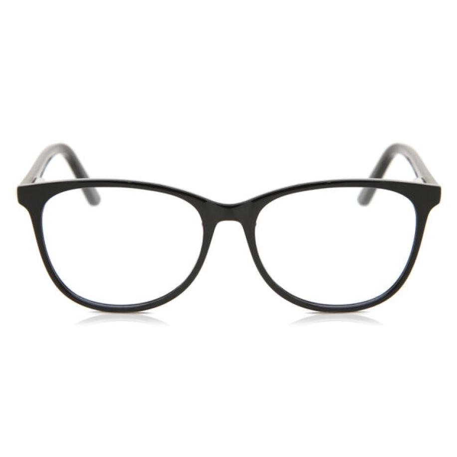 Heren Vierkant Volledige rand Plastic Zwart Bril - Anti-Blauwlichtglazen - SmartBuy Collection
