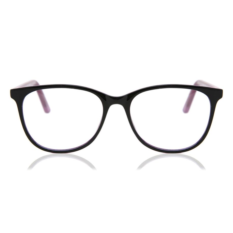 Heren Vierkant Volledige rand Plastic Purple Bril - Anti-Blauwlichtglazen - SmartBuy Collection