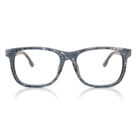 Diesel DL5124F Aziatische pasvorm 005 Zwart Heren Bril