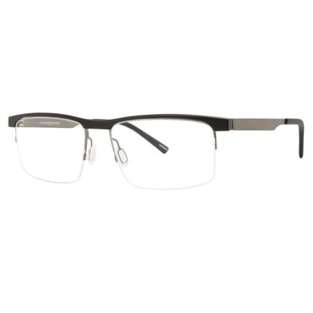 Jhane Barnes Irregular Zwart Zwart Heren Bril