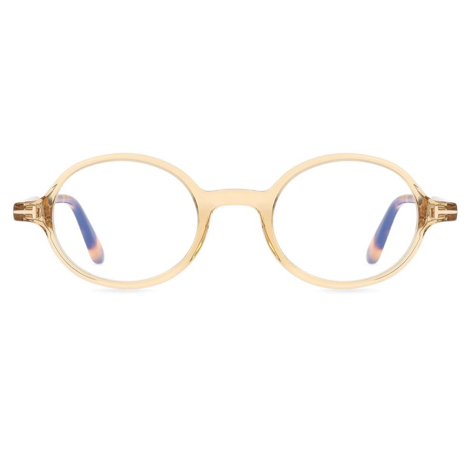 Tom Ford FT5975-B 45 Blauw-Light Block Heren Bril