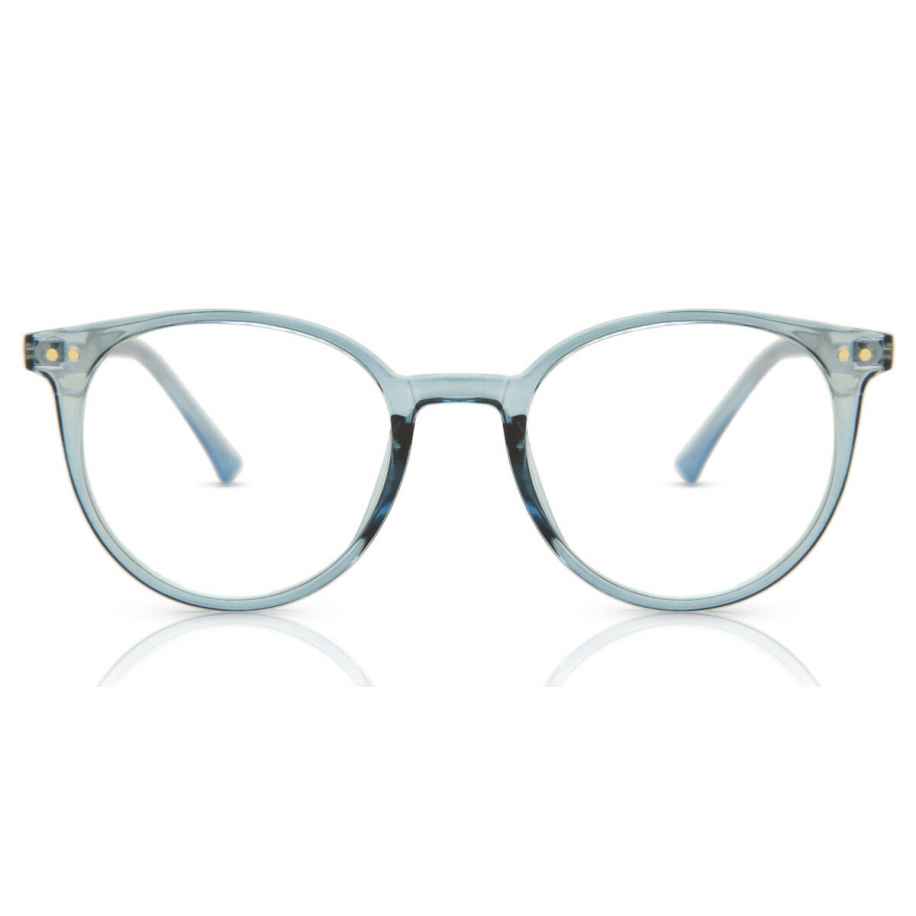 Heren Ovaal Volledige rand TR90 Blauw Bril - Anti-Blauwlichtglazen - SmartBuy Collection