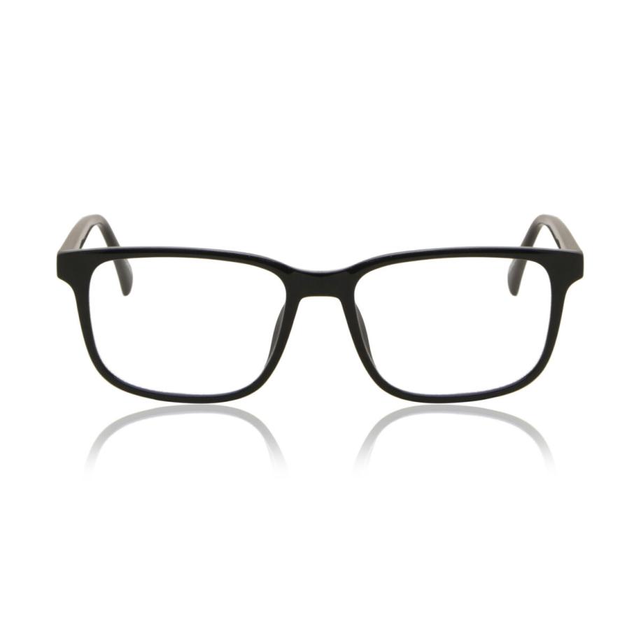Heren Vierkant Volledige rand Plastic Zwart Bril - Anti-Blauwlichtglazen - SmartBuy Collection