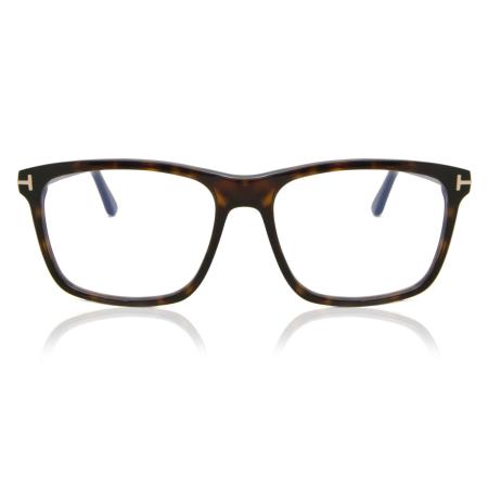 Tom Ford FT5479-B 052 Blauw-Light Block Tortoiseshell Heren Bril