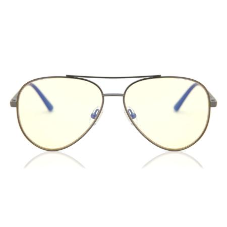 Gunnar MAVERICK Blauw-Light Block MAV-05001 Grijs Heren Bril