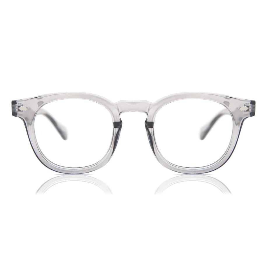 Heren Vierkant Volledige rand Plastic Doorzichtig Bril - Anti-Blauwlichtglazen - SmartBuy Collection