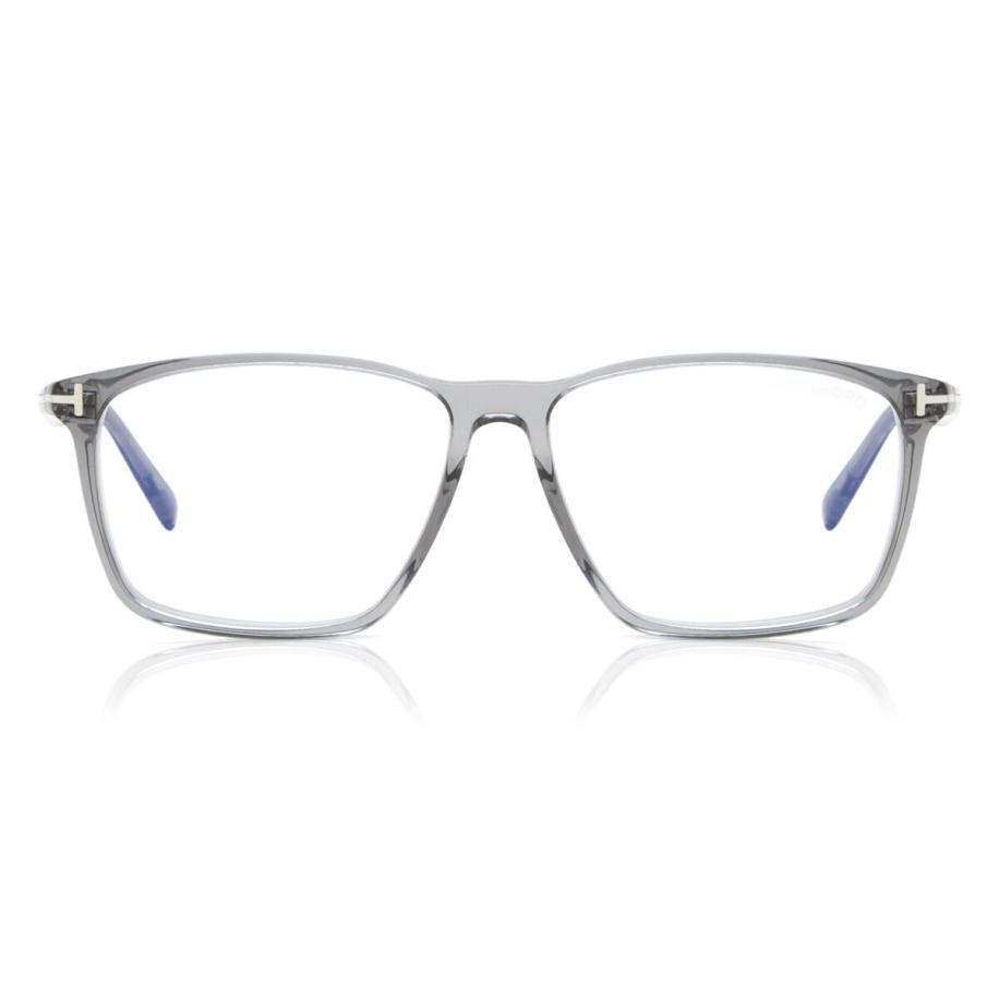 Tom Ford FT5959-B 20 Blauw-Light Block Doorzichtig Heren Bril