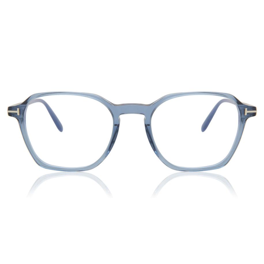 Tom Ford FT5804-B 90 Blauw-Light Block Blauw Heren Bril