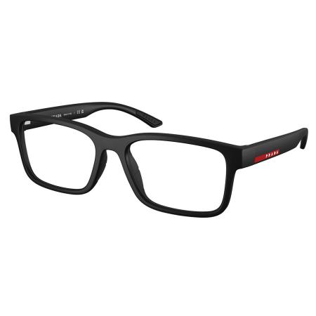 Prada Linea Rossa PS 01RVF Aziatische pasvorm DG01O1 Zwart Heren Bril