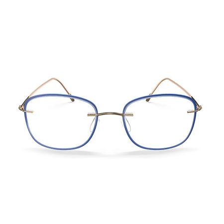 Silhouette Lite Spirit 5566/LQ 7530 Blauw Heren Bril