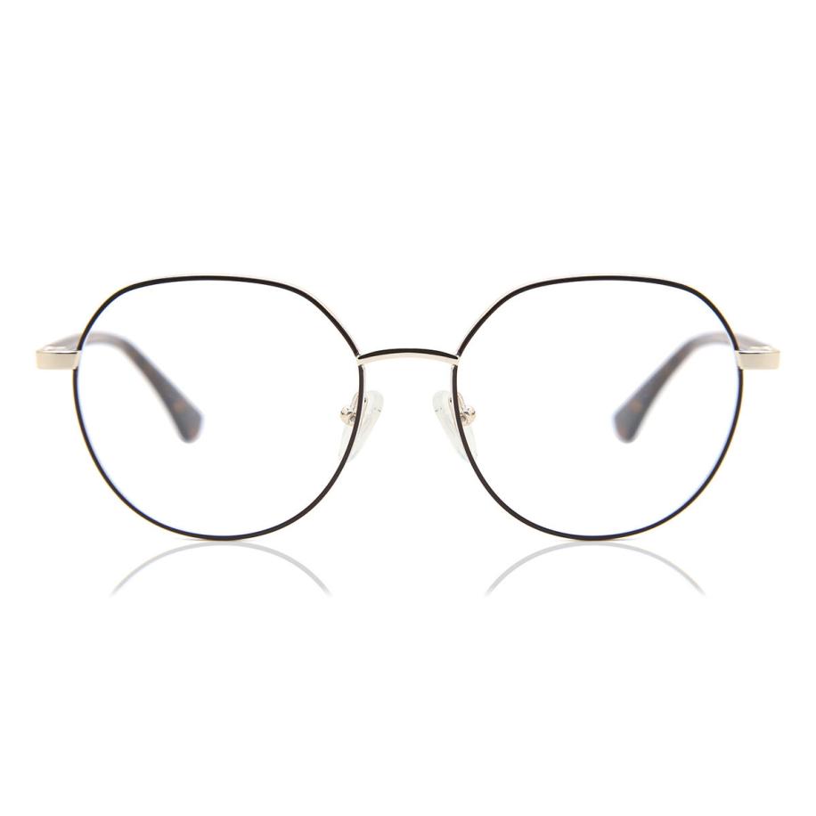 Heren Ovaal Volledige rand Metaal Goud Bril - Anti-Blauwlichtglazen - SmartBuy Collection