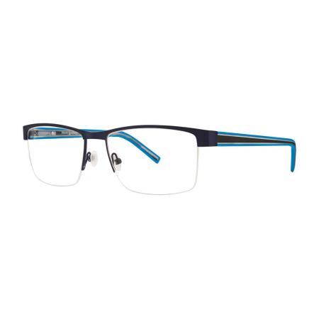 Jhane Barnes Substitution Steel Blauw Heren Bril