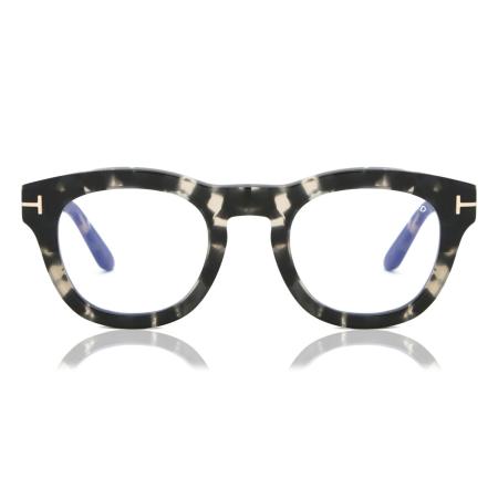 Tom Ford FT5873-B 005 Tortoiseshell Heren Bril