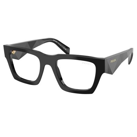 Prada PR A06SF Aziatische pasvorm 16K08N Blauw-Light Block Zwart Heren Bril