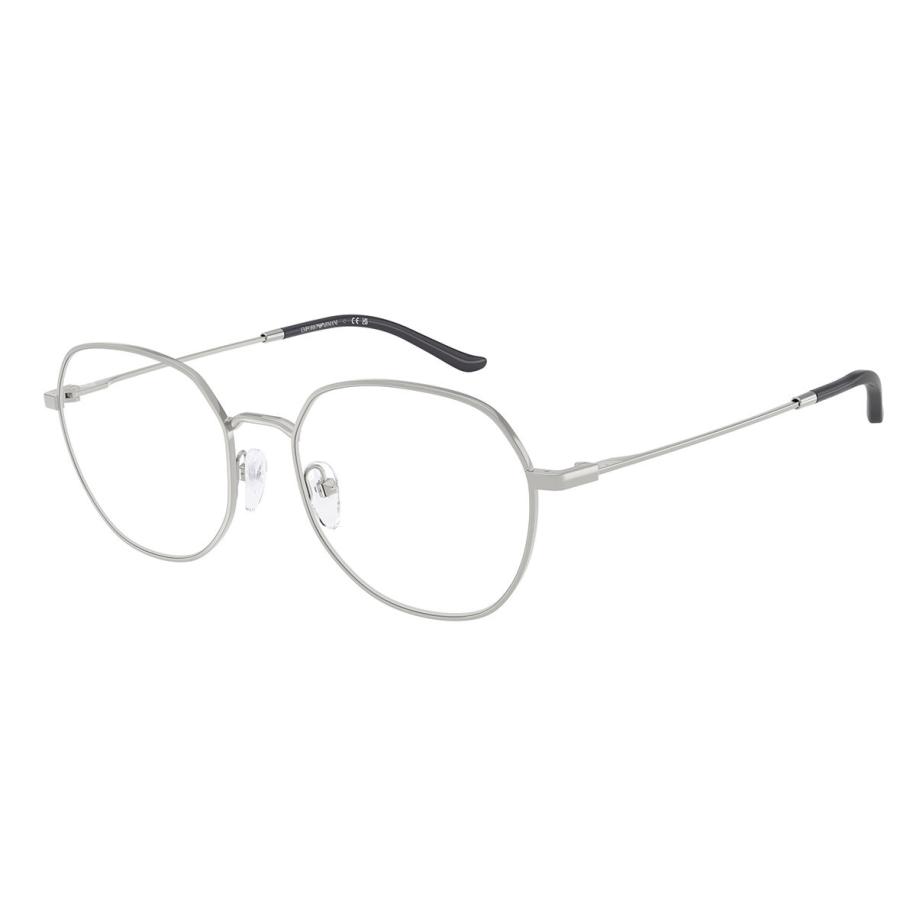 Emporio Armani EA1174D Aziatische pasvorm 3015 Zilver Heren Bril