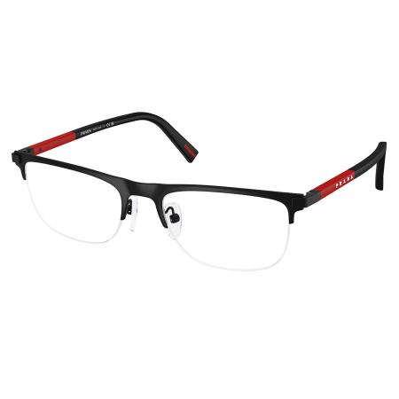 Prada Linea Rossa PS 50RV 1BO1O1 Zwart Heren Bril