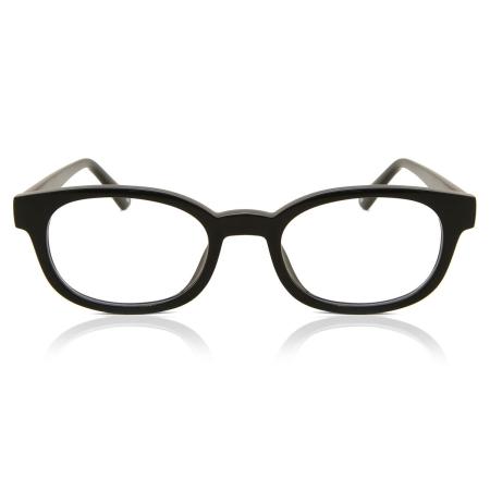 Heren Ovaal Volledige rand Plastic Zwart Bril - Anti-Blauwlichtglazen - Arise Collective