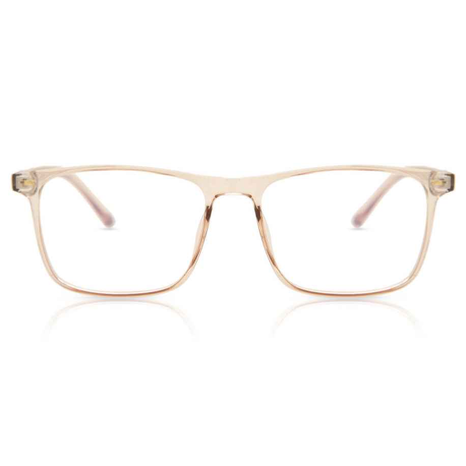 Heren Vierkant Volledige rand TR90 Bruin Bril - Anti-Blauwlichtglazen - SmartBuy Collection