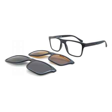 Emporio Armani EA4115 with Clip-On 50171W Zwart Heren Bril