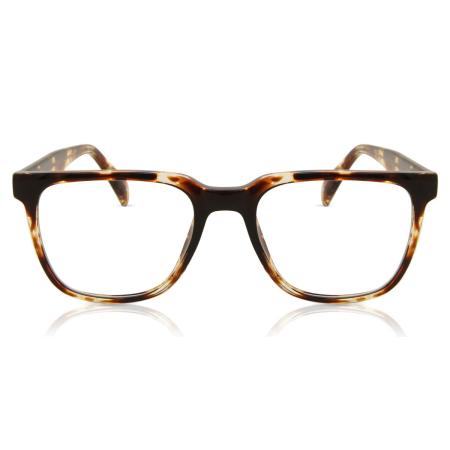 Heren Vierkant Volledige rand Plastic Tortoiseshell Bril - Anti-Blauwlichtglazen - Arise Collective