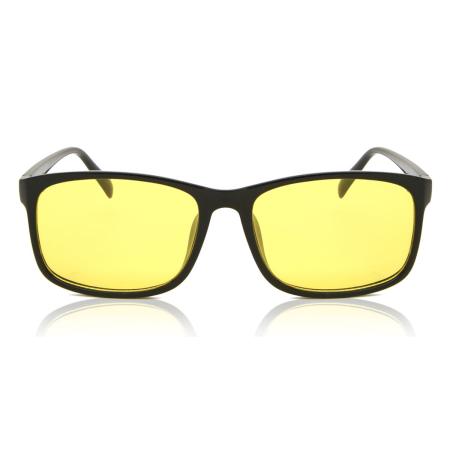 Heren Vierkant Volledige rand Plastic Zwart Bril - Anti-Blauwlichtglazen - SmartBuy Collection
