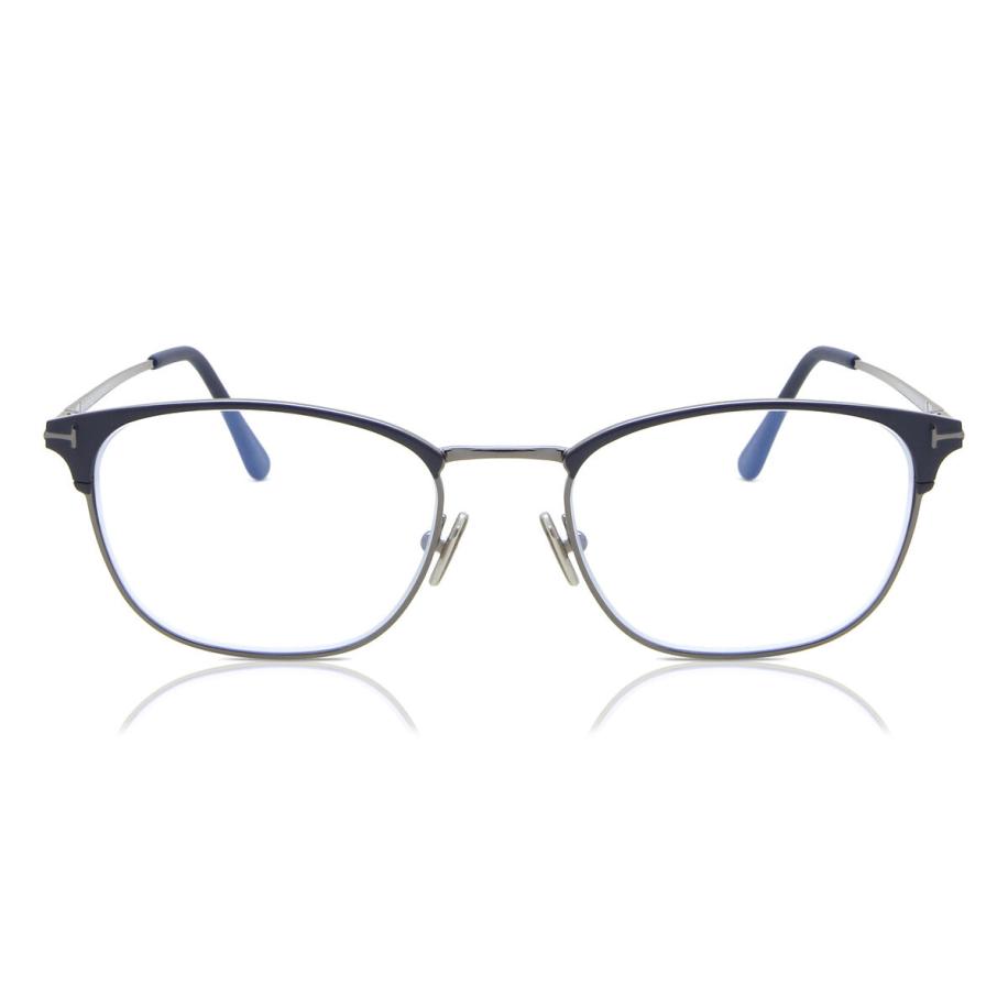 Tom Ford FT5750-B 91 Blauw-Light Block Blauw Heren Bril